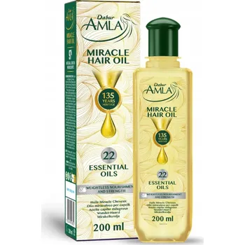 Vlasová regenerace Amla Dabur Dabur Amla Miracle Hair Oil - Zázračný olej na vlasy 200 ml