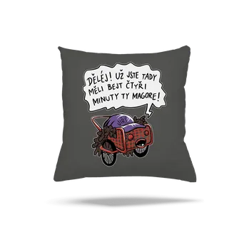 Polštář Bastard Jiří kára polštář Gray Pol