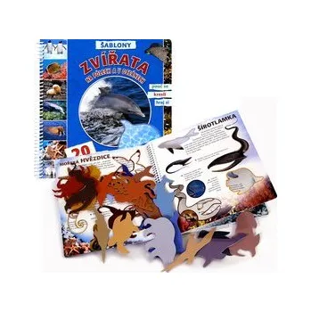 Leporelo Zvířata na pólech a v oceánech - Šablony