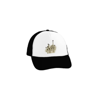 Kšiltovka Bastard Pohřeb sirky kšiltovka truckerka Black cap