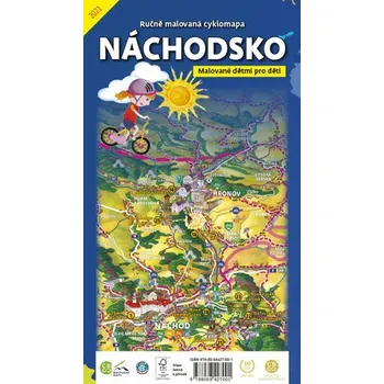 Náchodsko dětem - Ručně malovaná cyklomapa