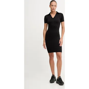 Dámské oblečení Šaty Guess PEONY V5YK05.Z3OA0 černá 99X, vel. XS/S