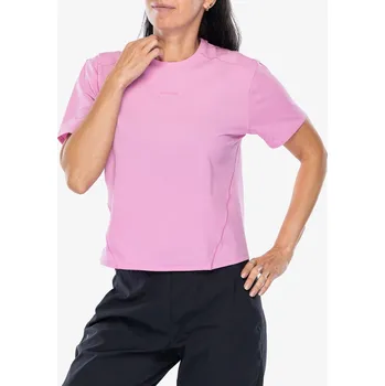 Dámské rychleschnoucí triko Salomon Trackline S/S Tee - cyclamen