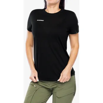 Dámské tričko Merino triko dámské Mammut Tree Wool FL T-Shirt - black/black