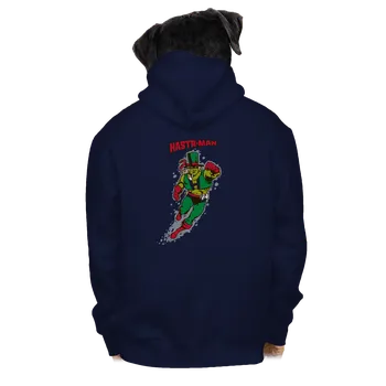 Pánská mikina Bastard Hastrman pánská mikina na zip Navy