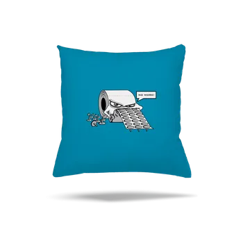 Polštář Bastard Toaleťák polštář Blue Turquoise