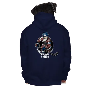 Pánská mikina Bastard Jarda Forever pánská mikina na zip Navy