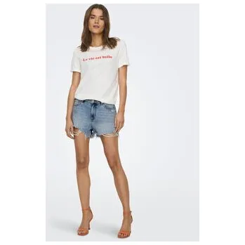 Dámské kraťasy ONLY Džínové šortky Pacy 15256232 Modrá Regular Fit XS