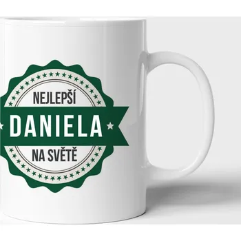 Hrnek Daniela je nejlepší na světě - extravelký 550ml