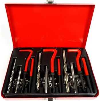 Sada nářadí GEKO Sada na opravu poškozených závitů 88ks 02224