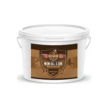 Pro koně MSM gel s CBD pro koně TOPVET 2,7l