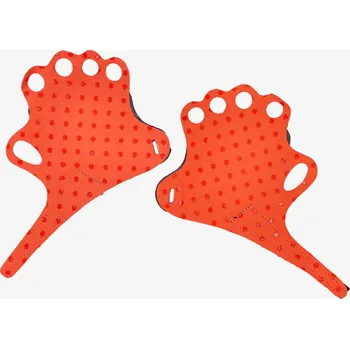 Cyklistické rukavice Spárové rukavice Red Chili Jamrock - glowing red