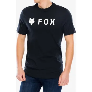 Pánské tričko Bavlněné tričko Fox Absolute SS Prem Tee - black