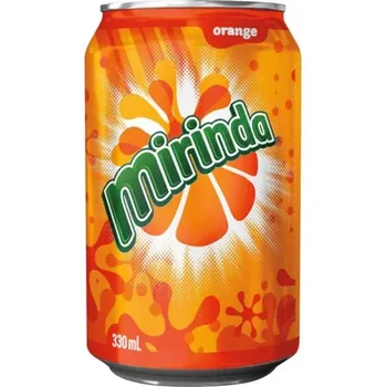 Limonáda Mirinda pomeranč 0,33l