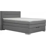 Doria 140x200 cm šedá, matrace studená pěna, vyšší tuhost - VBX3 140x200 cm šedá