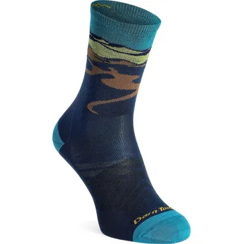 Pánské ponožky Ponožky na běhání Darn Tough Ridge Runner Micro Crew Ultra-Lightweight - midnight