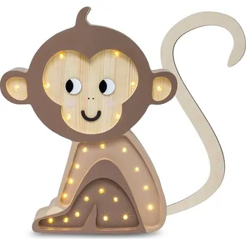 Lampička Little Lights Lampa Monkey Varianty Little Lights: Hnědá