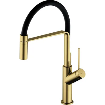 Vodovodní baterie Omnires Vita kuchyňská baterie stojící mosaz VI6350BLBSB