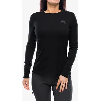 Dámská mikina Funkční mikina dámská Odlo Merino 260 BL Top Crew Neck LS - black