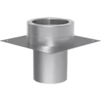 Základová deska pro komínové prodloužení, tl. 1,0 mm, prům. 200 mm