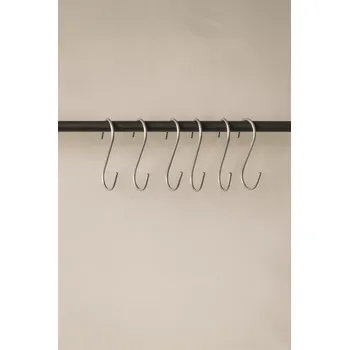 Věšák House Doctor: Sada 6 ks háčků Krok