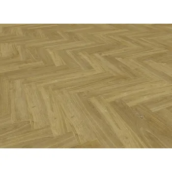 vinylová podlaha Gerflor Senso Unik MADERA CASTANO 1617 HERRINGBONE samolepící tl. 3,5mm