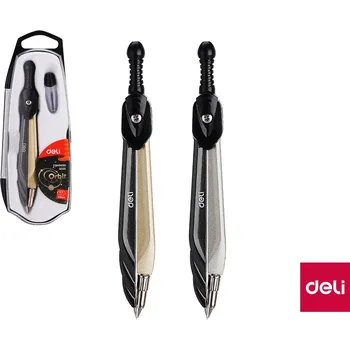 Kružítko Deli Orbit v plastové krabičce