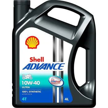 Provozní kapalina Shell 550053586 Advance 4T Ultra 10W-40 - 4L