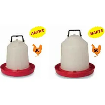 Chov hospodářského zvířete Klobouková napáječka s černou rukojetí 10l