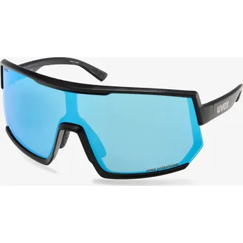 cyklistické brýle Brýle na kolo Uvex Sportstyle 235 P - black matt/mirror blue