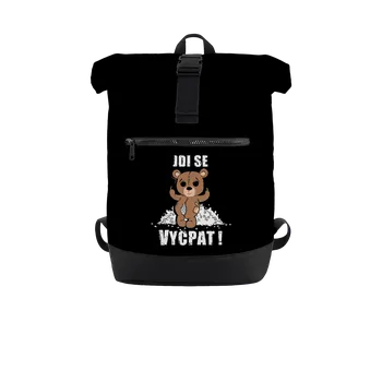 Sportovní batoh Bastard Jdi se vycpat batoh Black