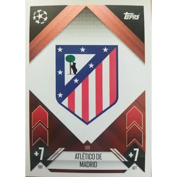 Sběratelská karetní hra Atletico Madrid logo