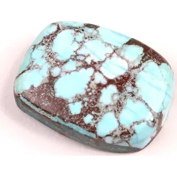 Korálek Kabošon Tyrkys č.4798 (29x22x8mm)