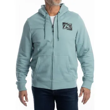 Pánská mikina KLIM Elektrická mikina na zip Modrá XXL