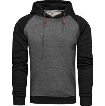 Pánská mikina Pánská mikina s kapucí Klasická Ležérní Módní Klokanka Pro Muže L