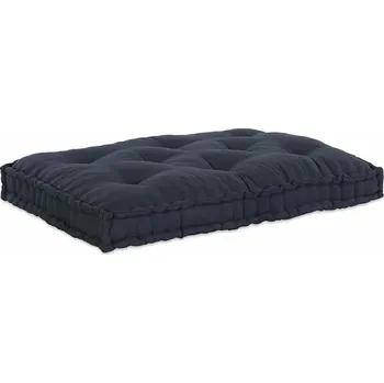 Polštář Polštář na pohovku Antracit 120 x 80 x 12 cm textil