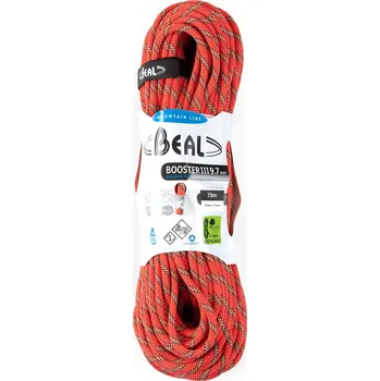 Horolezectví Lezecké lano Beal Booster III 9,7 mm 70 m Unicore Golden Dry - orange
