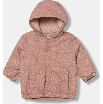 Chlapecká bunda Kojenecká bunda United Colors of Benetton 2TMRAN00T.G.W.seasonal oranžová 32X, vel. 62