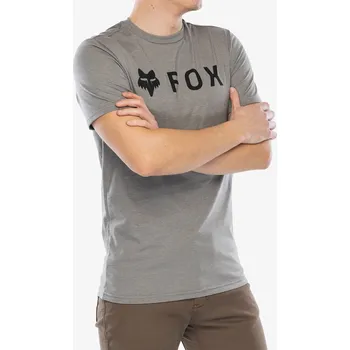 Pánské tričko Bavlněné tričko Fox Absolute SS Prem Tee - heather graphite