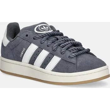Dámské tenisky Semišové tenisky adidas Originals Campus 00S W dámské, šedá barva, JP6192 90X, EUR 35.5