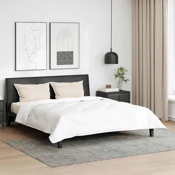 Polštář Polštář s polštářem 2 pcs Bílá 40 x 80 cm Bavlna