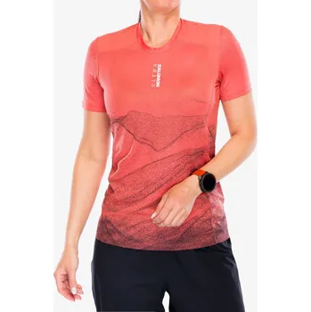 Dámské oblečení Běžecké tričko dámské Salomon S/Lab Ultra Tee - aop burnt siege