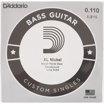Struna pro kytaru a smyčcový nástroj D'Addario XLB110 + prodloužená záruka 3 roky