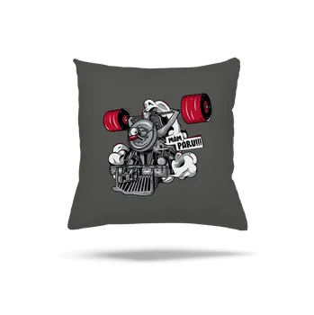 Polštář Bastard Lokomotiva polštář Gray Pol