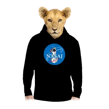 Chlapecká mikina Bastard Nasaj dětská mikina klokanka Black