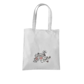 Bastard Kocour není doma taška White