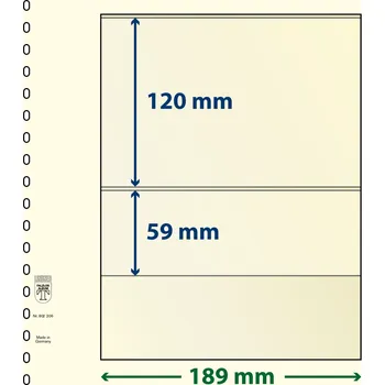 Obal pro sběratelský předmět Lindner 802206 - 2 kapsy (59 mm) Velikost balení: 1 ks