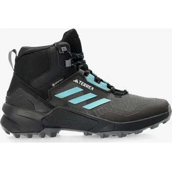 Dámská treková obuv Trekové boty dámské adidas TERREX Swift R3 Mid GTX - cblack/minton/grefiv