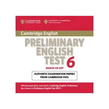 Anglický jazyk Cambridge Preliminary English Test 6 Audio CDs (2) - Cambridge ESOL