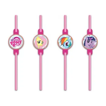 Party dekorace Słomki My Little Pony Rainbow